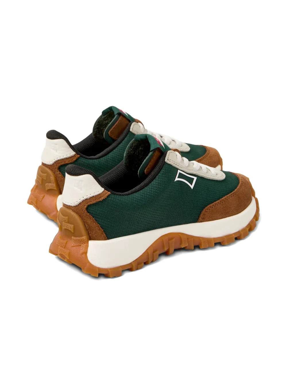 Camper Kids Trail suede sneakers Green