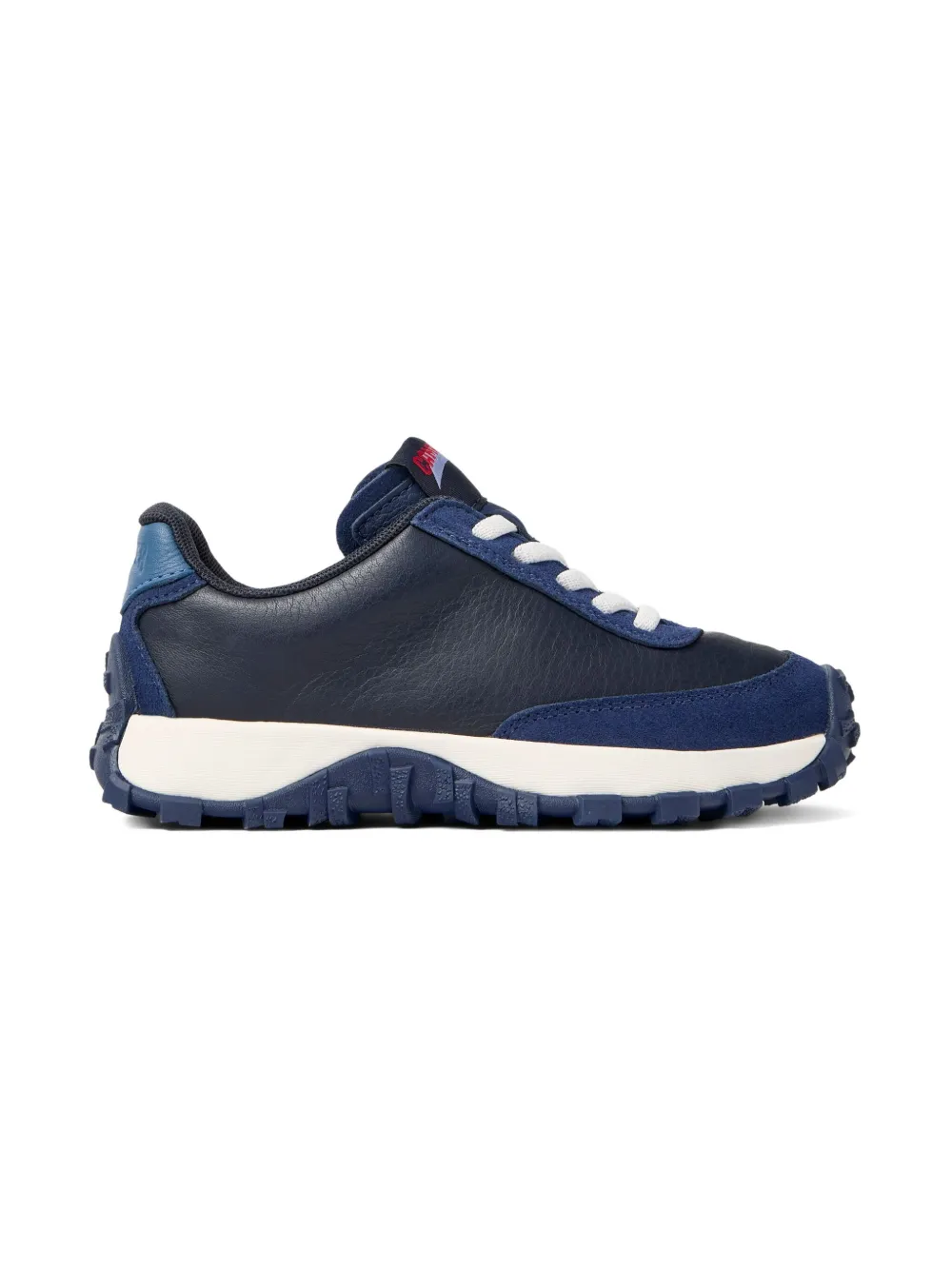 Camper Kids leather suede sneakers Blue