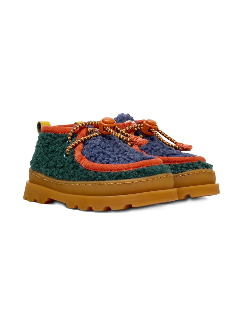 Camper Kids lace-up boots Blue