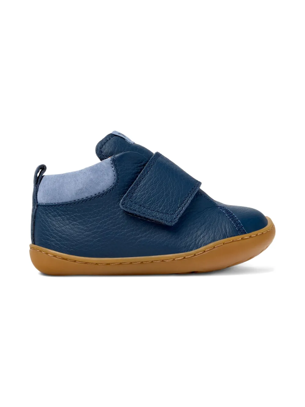 Camper Kids Leren sneakers met bandje Blauw