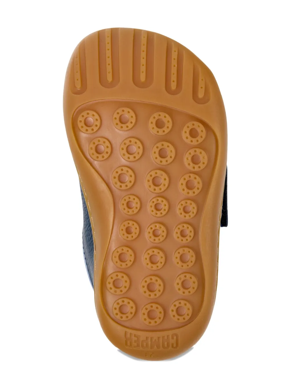 Camper Kids Leren sneakers met bandje Blauw