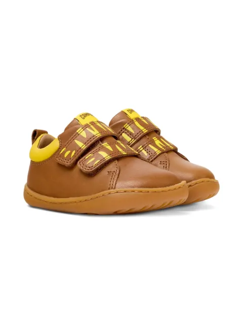 Camper Kids leather twin-strap sneakers