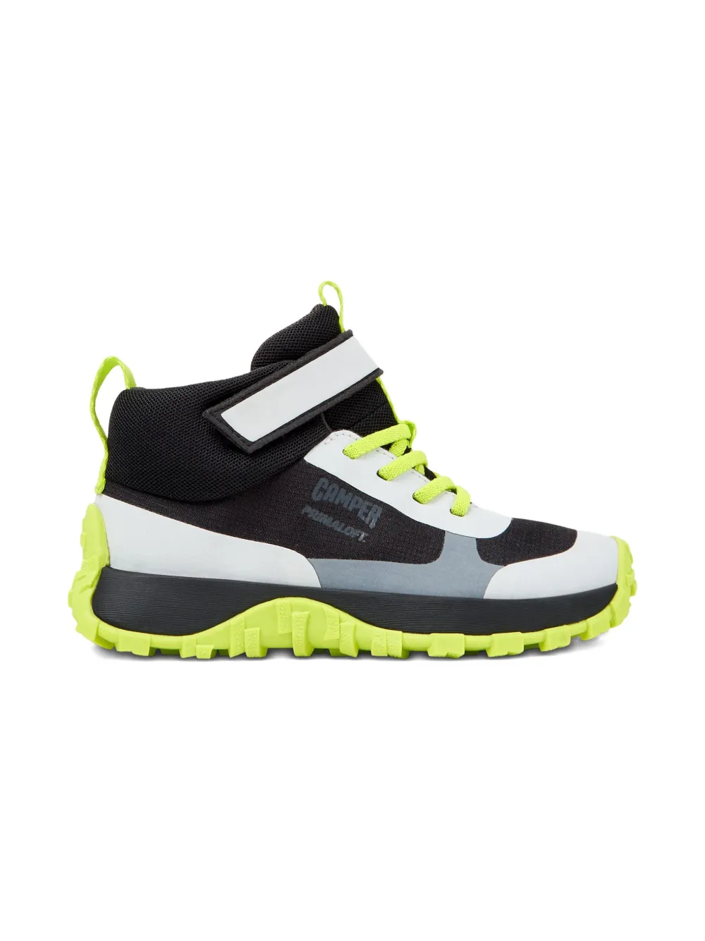 Camper Kids Drift Trail touch-strap boots Black