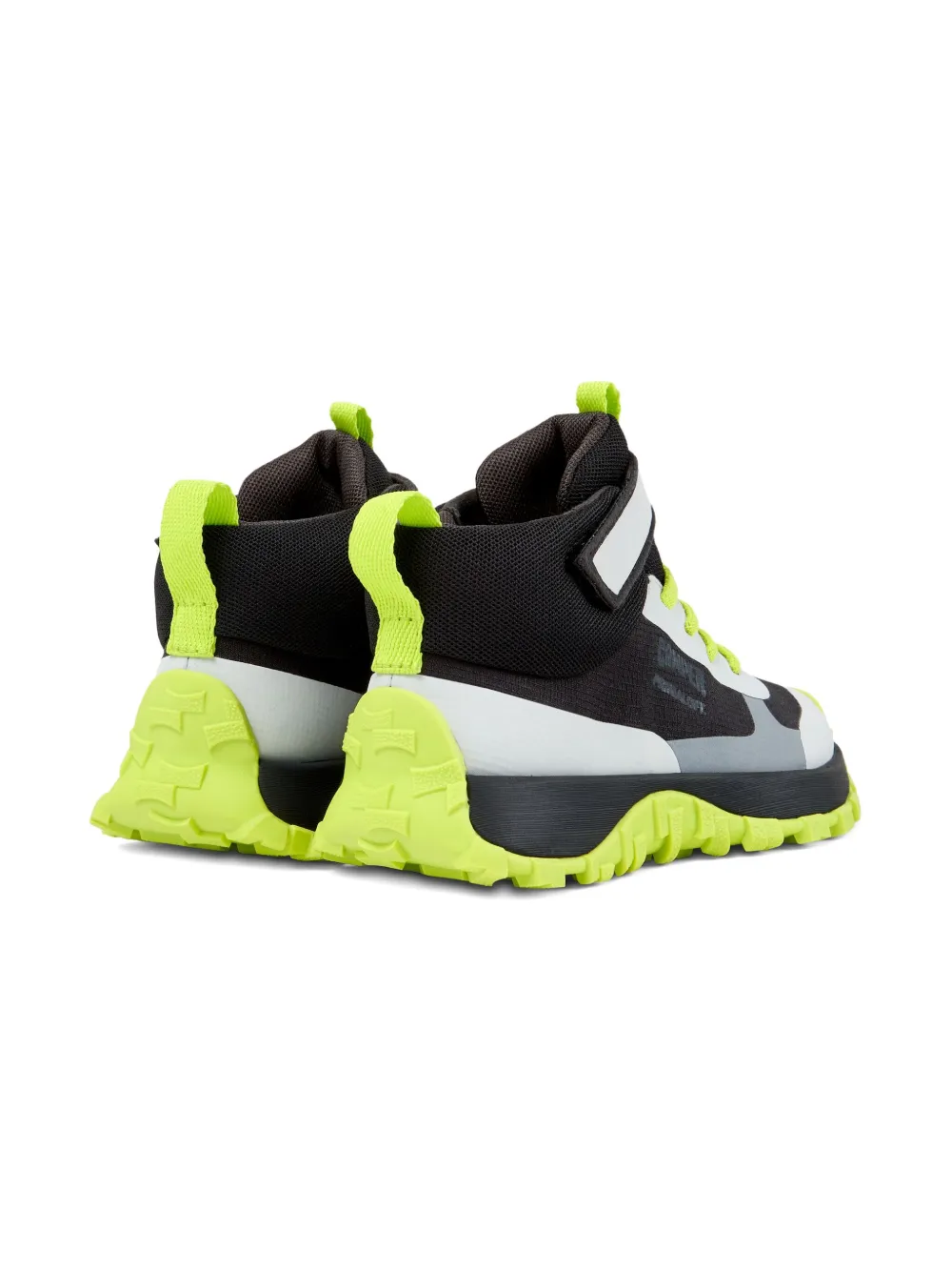 Camper Kids Drift Trail touch-strap boots Black