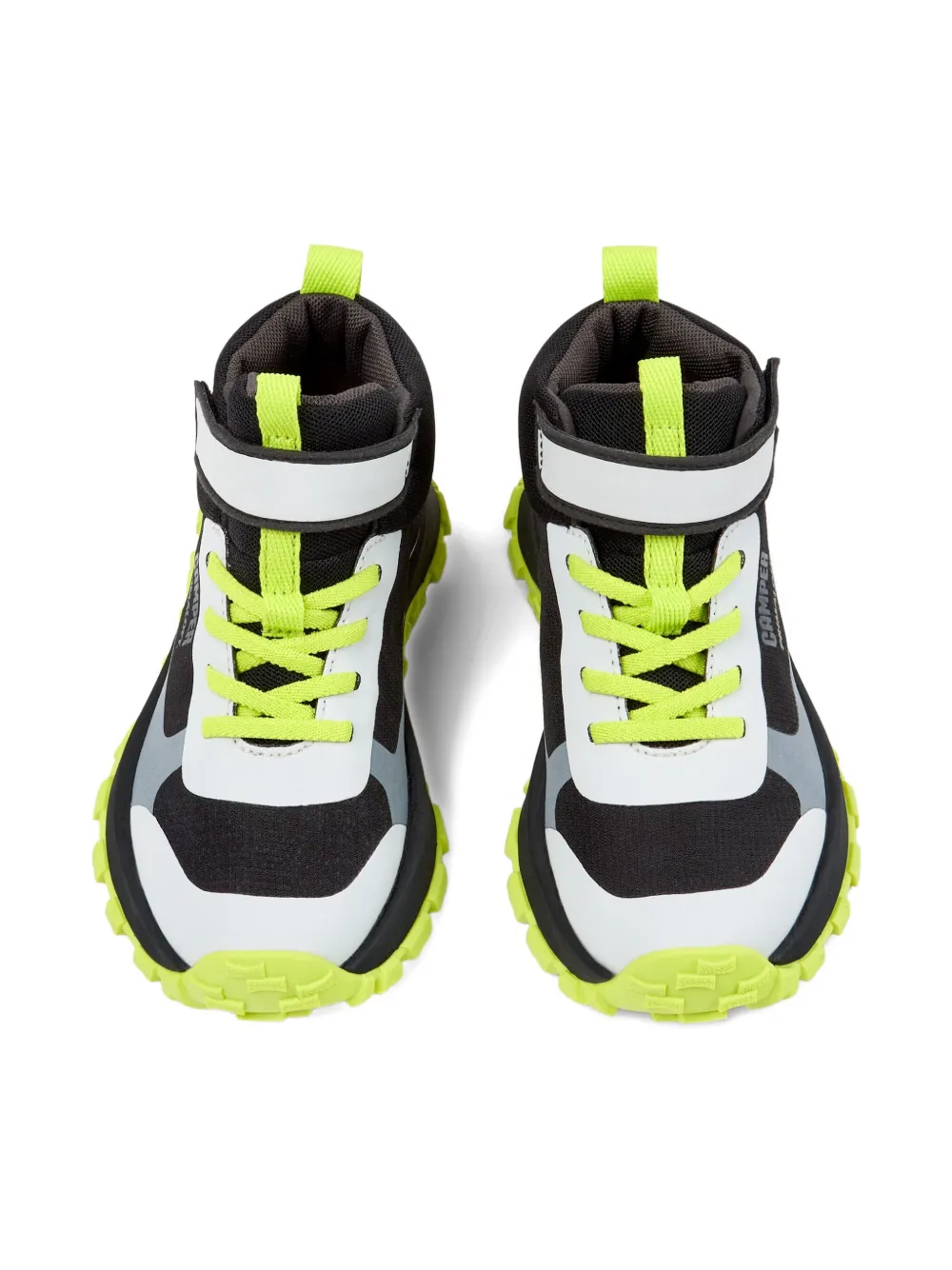 Camper Kids Drift Trail touch-strap boots Black