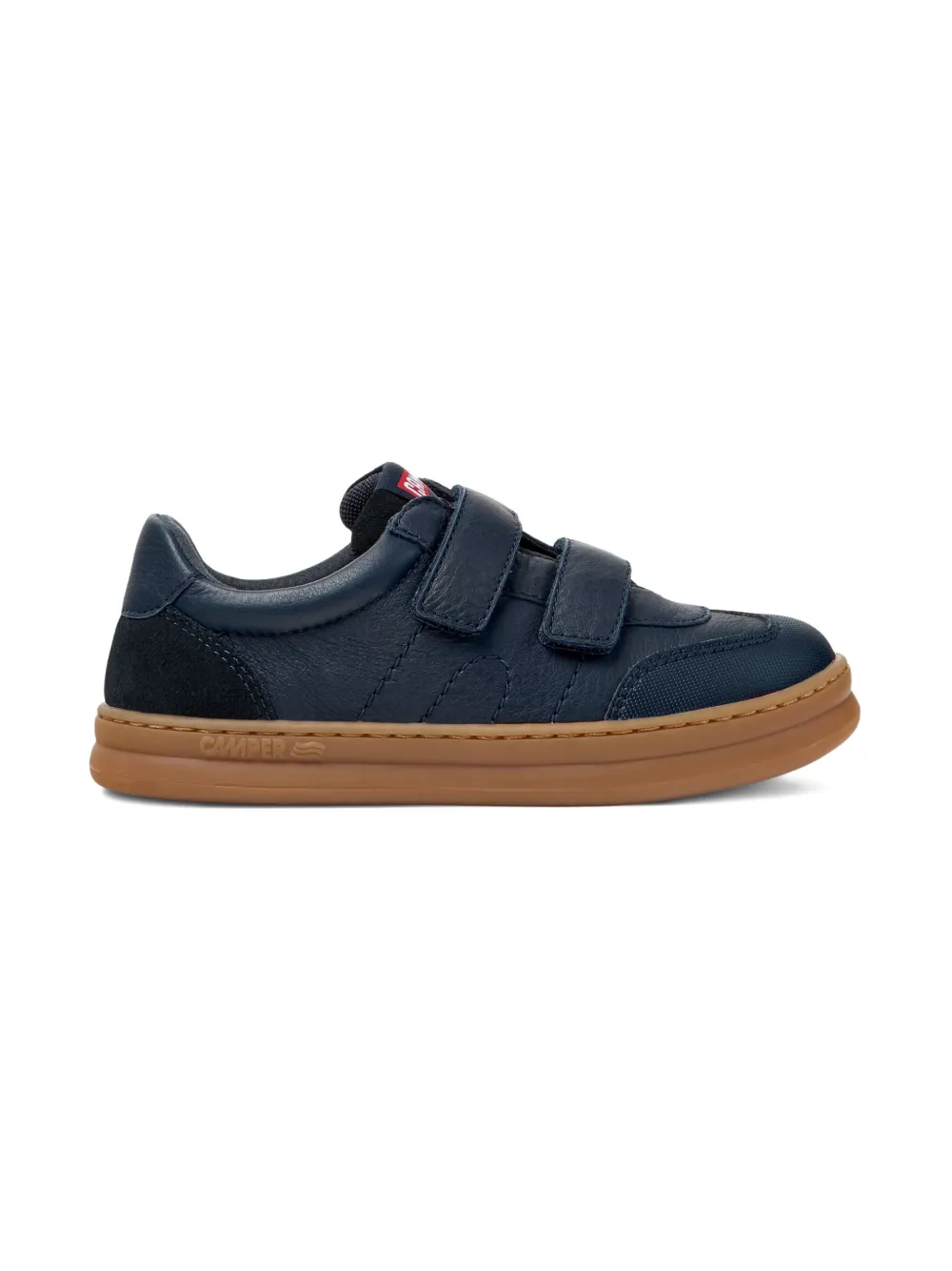 Camper Kids double-strap leather sneakers Blue
