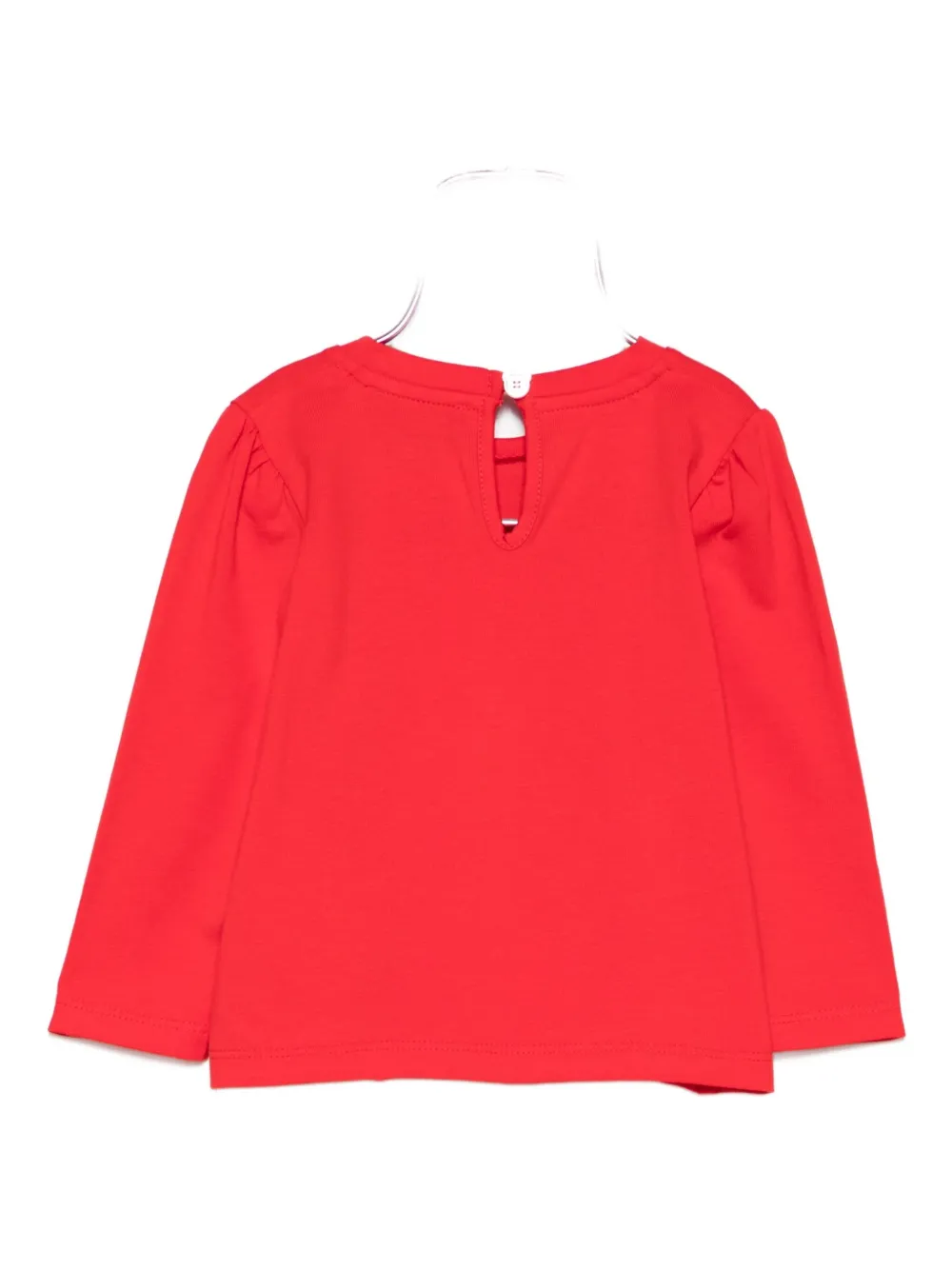 Moschino Kids teddy bear-print top Rood