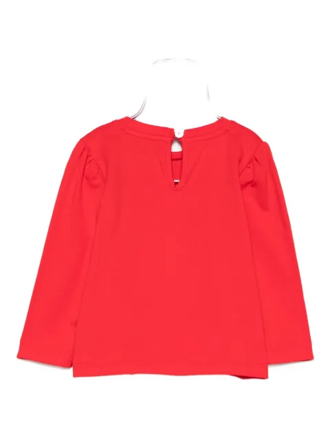 Moschino Kids teddy bear-print top