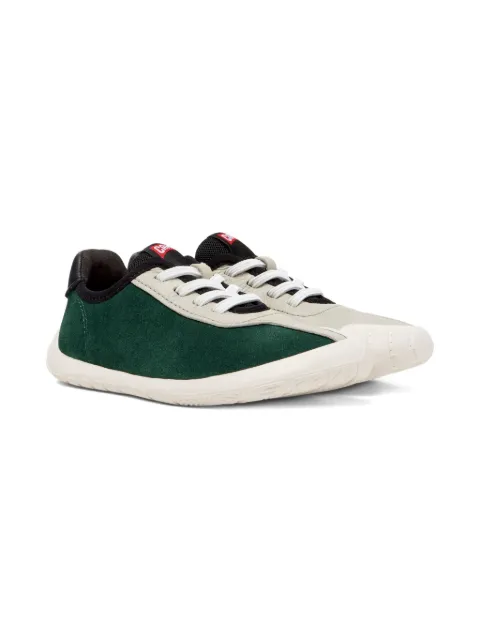 Camper Kids tenis Peu de gamuza con agujetas