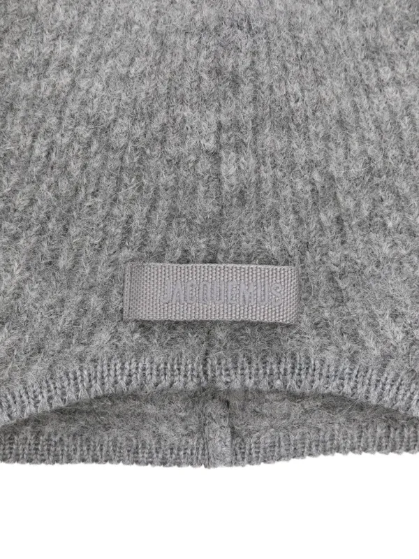 Jacquemus◆The Gros Grain ビーニー Jacquemus The Gros Grain ビーニー | グレー | FARFETCH JP