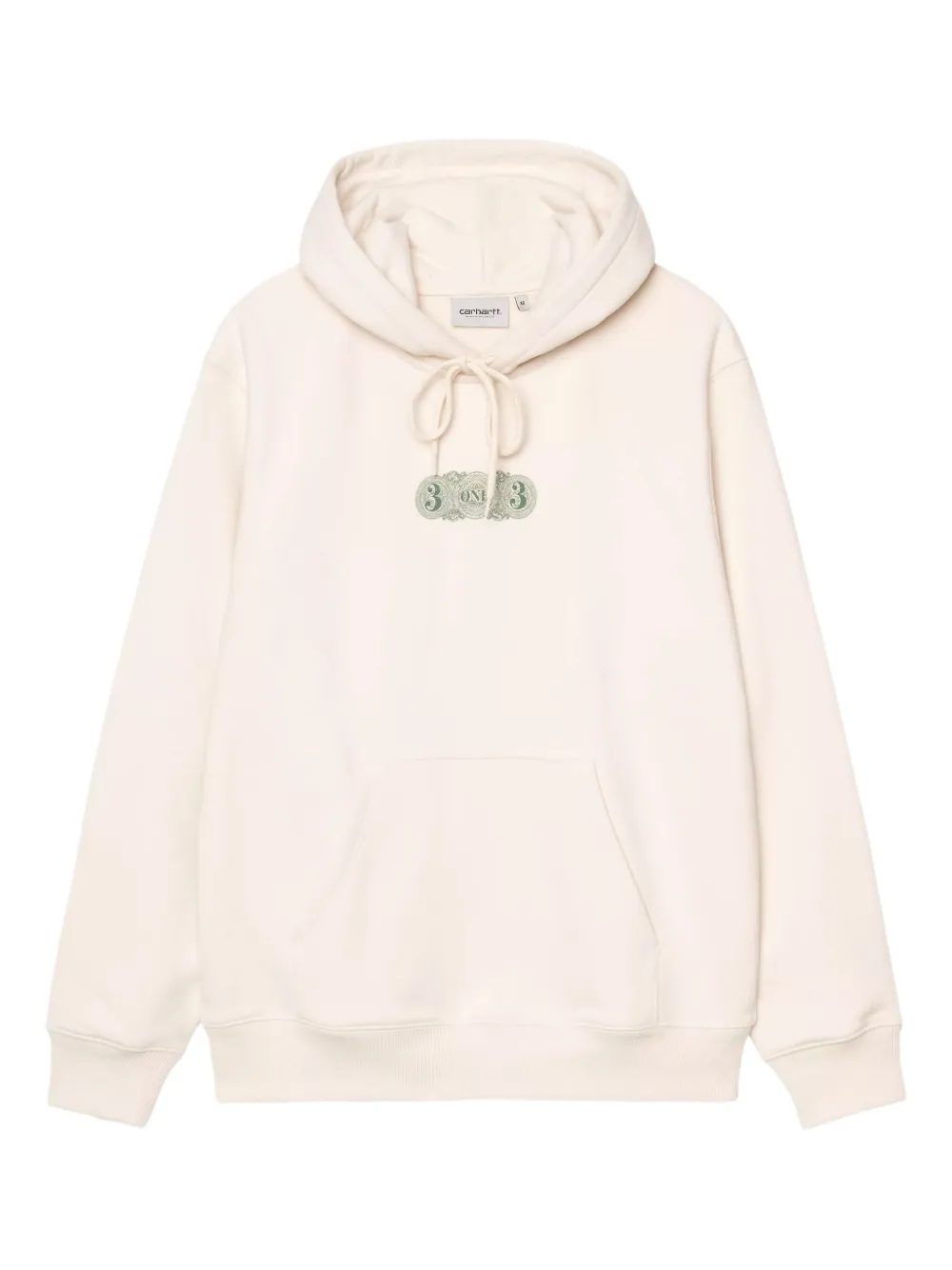 Carhartt WIP 3 One 3 graphic-print hoodie | Neutrals | Image 1