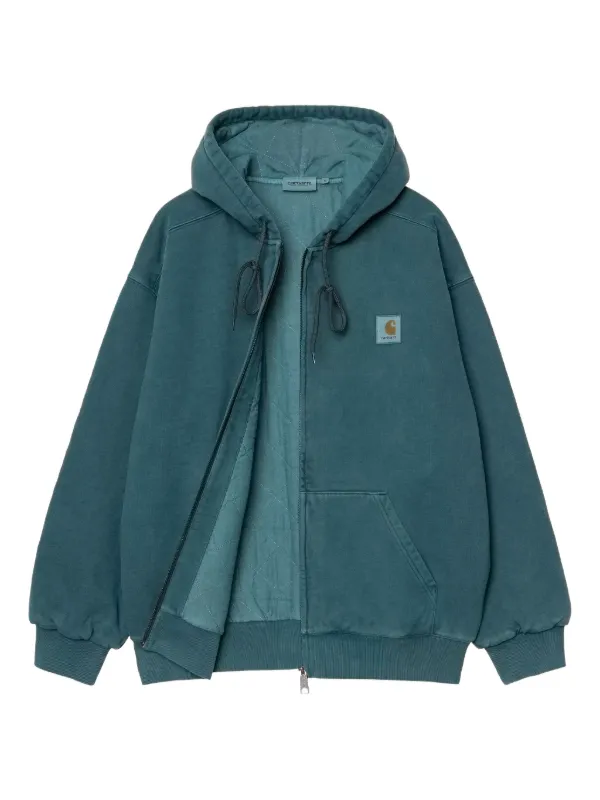 Carhartt WIP Vista zip-fastening Hooded Sweatshirt | Blue | FARFETCH