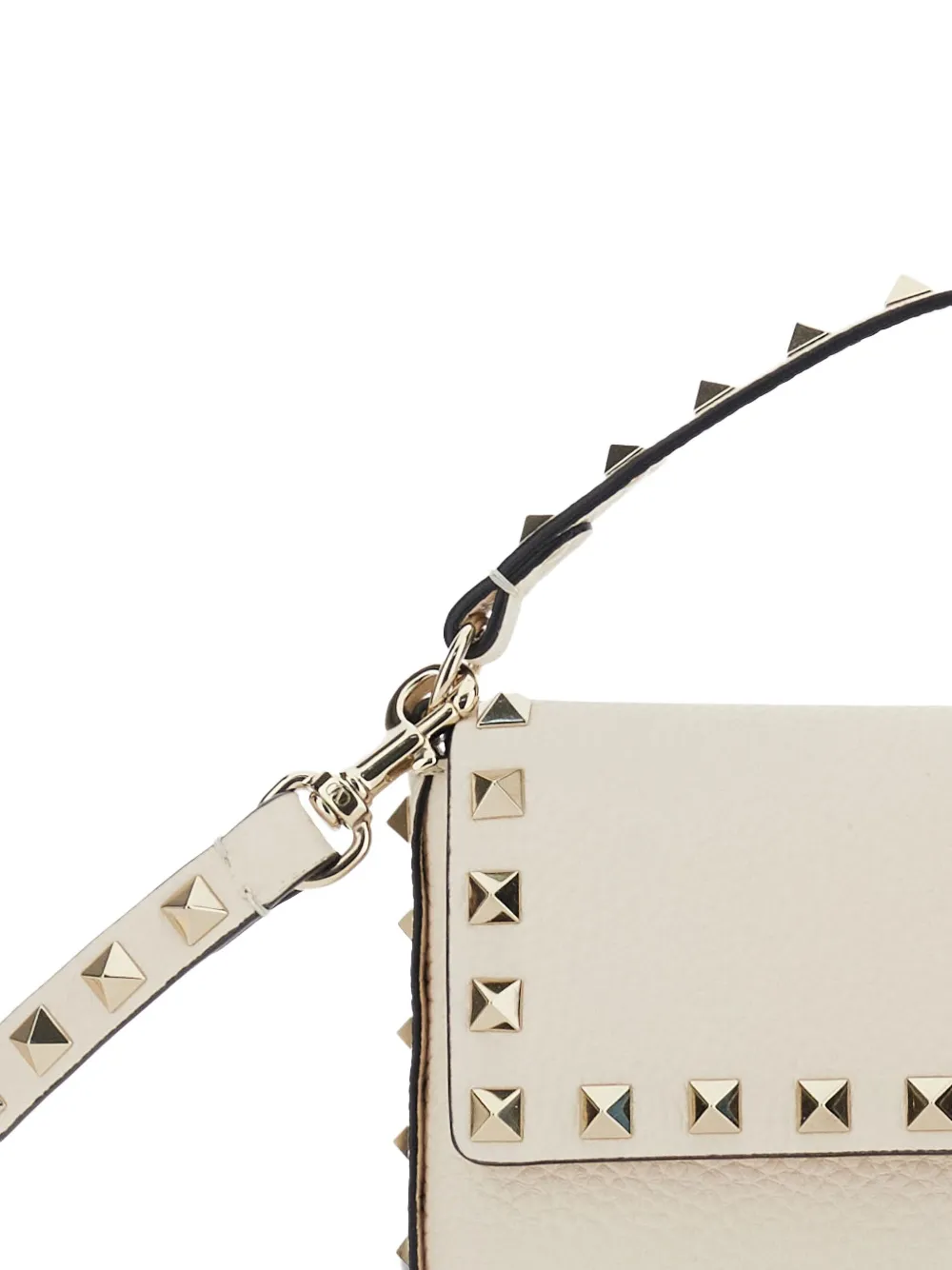Valentino Garavani mini Rockstud tote bag Wit