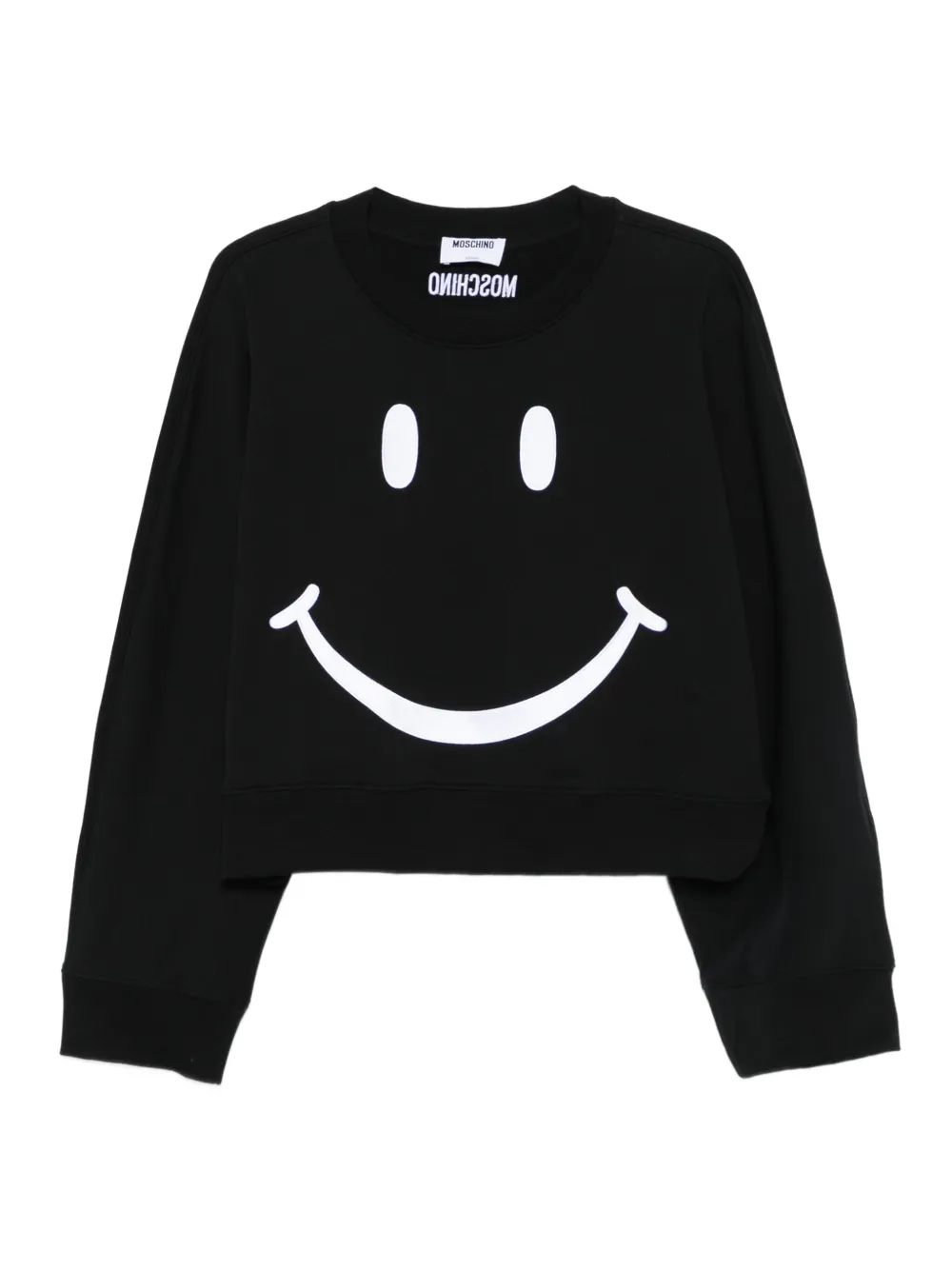 Moschino face-print sweatshirt | Black | Image 1