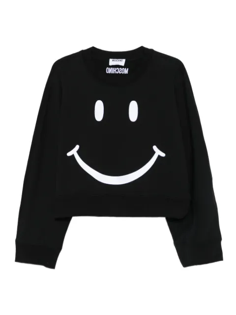 Moschino face-print sweatshirt