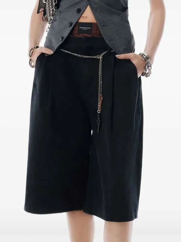 alexander wang⭐︎ショートパンツ AlexanderWang アレキサンダーワン ロゴ ショートパンツ