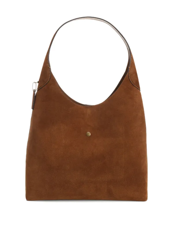 Coach Brooklyn 39 Suede Tote Bag | Brown | FARFETCH