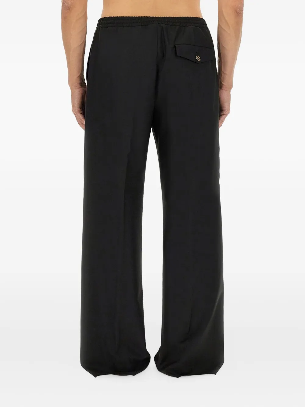 Moschino Broek verfraaid met knopen Zwart