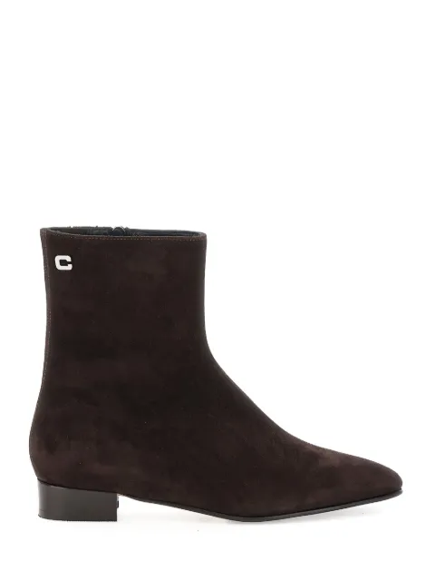 Carel Paris  Aiglon zip suede ankle boots