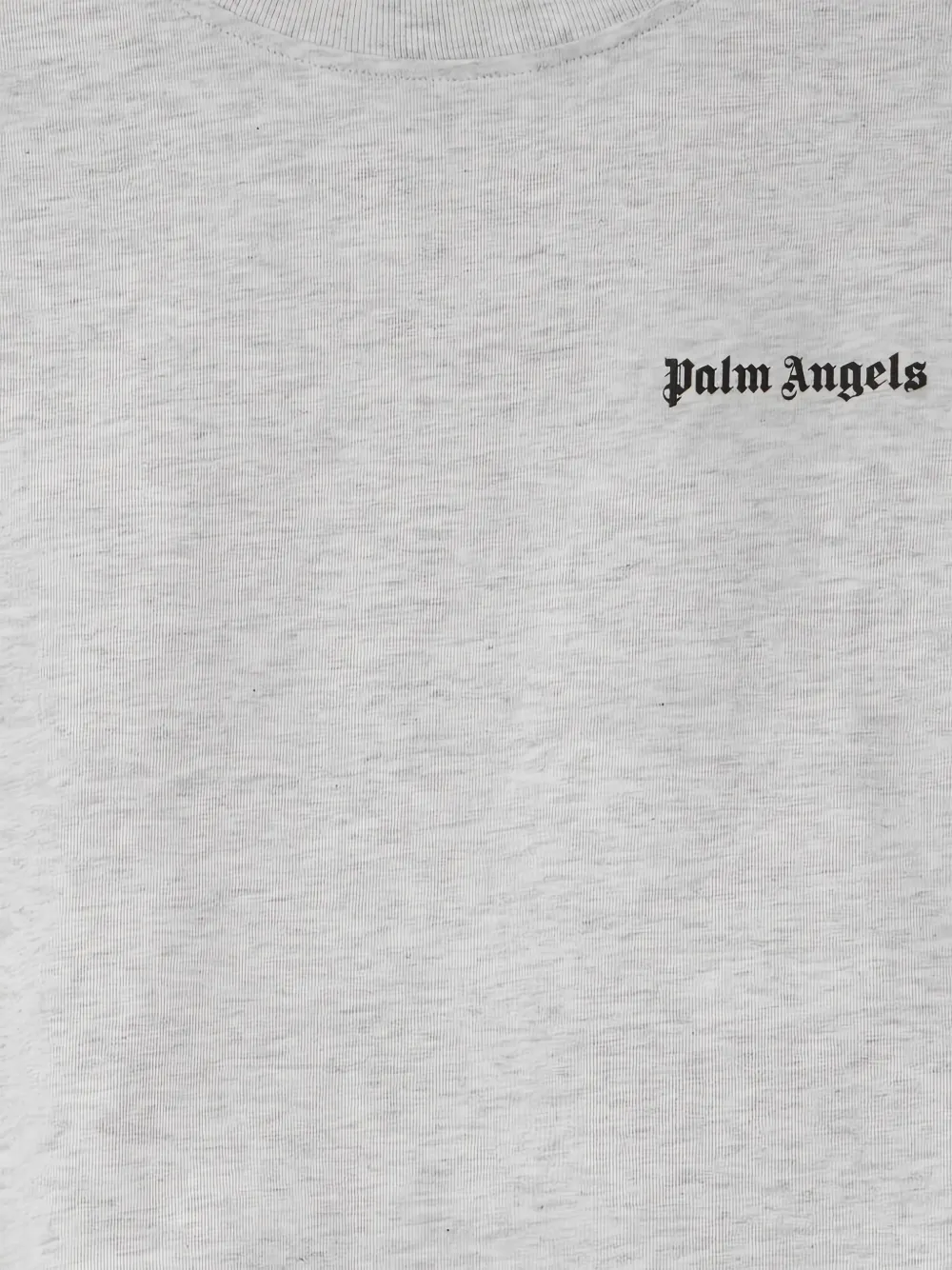 Palm Angels Kids T-shirt met logoprint Grijs