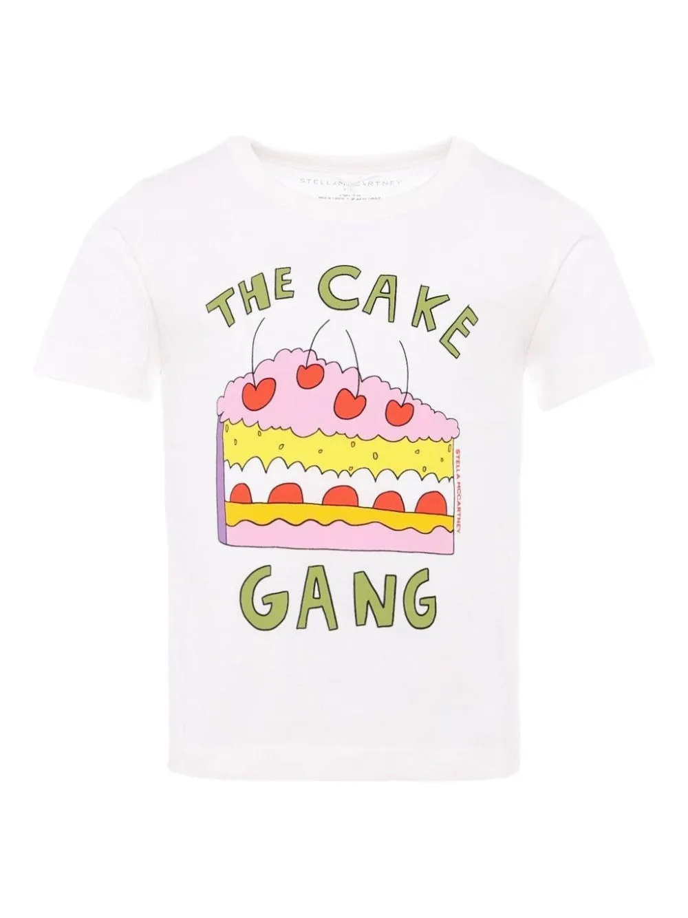 Stella McCartney Kids T-shirt con stampa - Toni neutri
