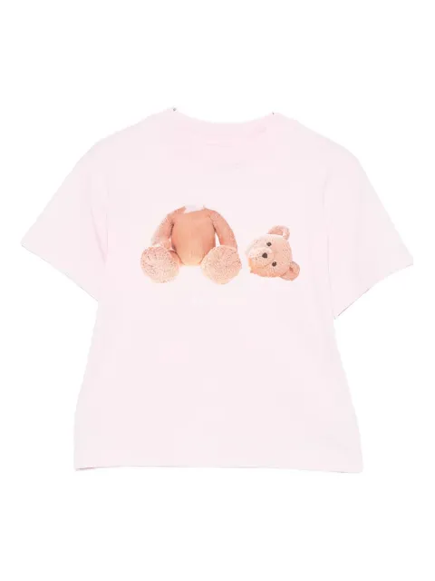 Palm Angels Kids playera con oso estampado