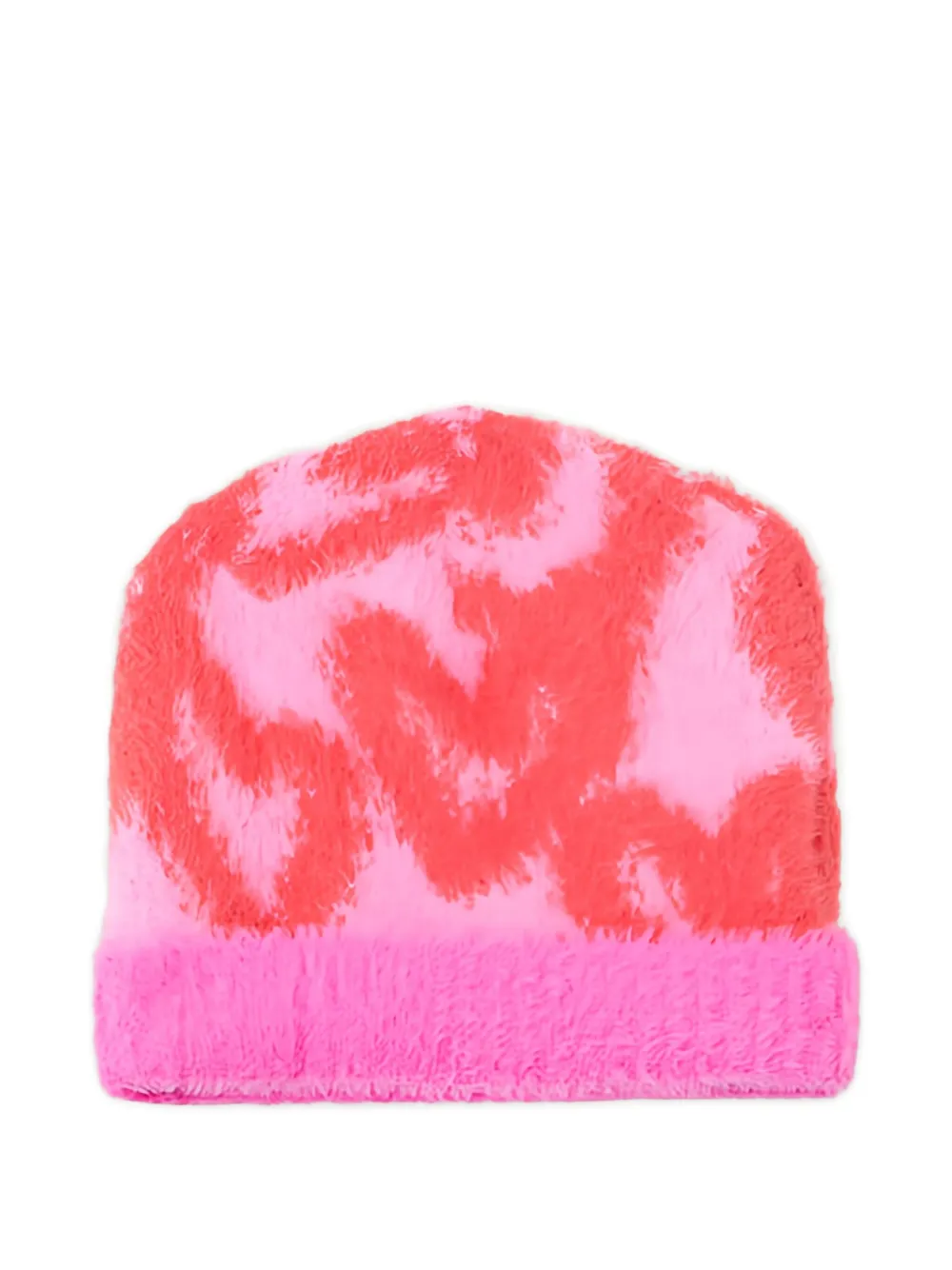Palm Angels Kids logo-embroidered beanie hat - Roze