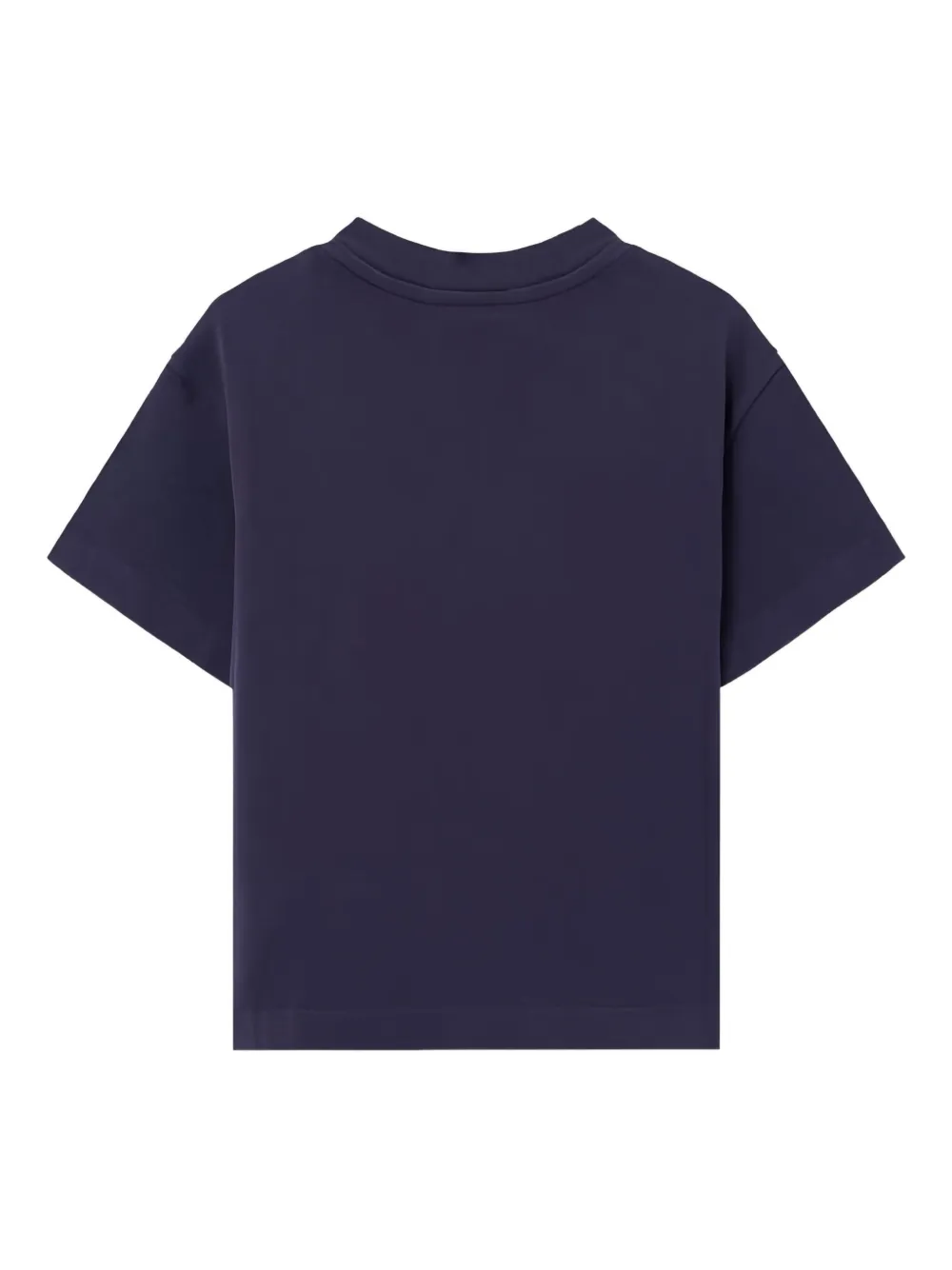 Palm Angels Kids T-shirt met logoprint Blauw