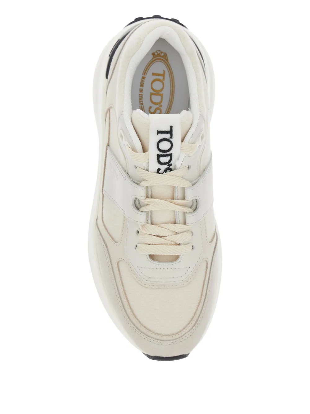 Tod's Lace-up Platform Sneakers In White