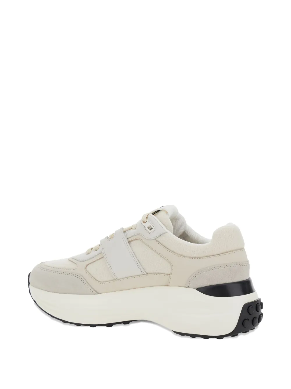 Tod's Lace-up Platform Sneakers In White