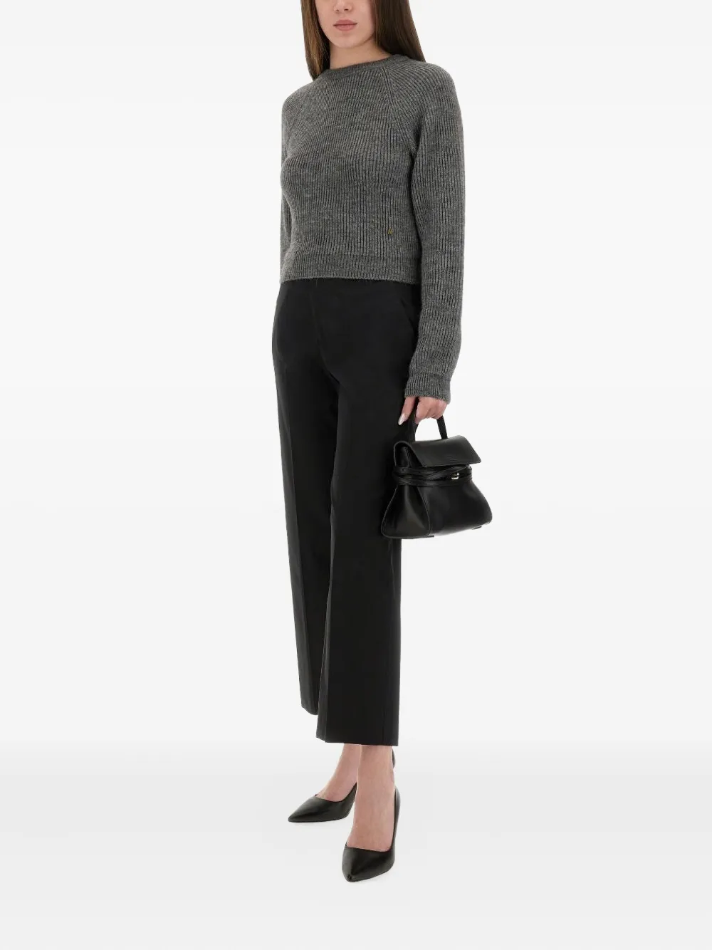 Moschino Sweater met ronde hals Grijs