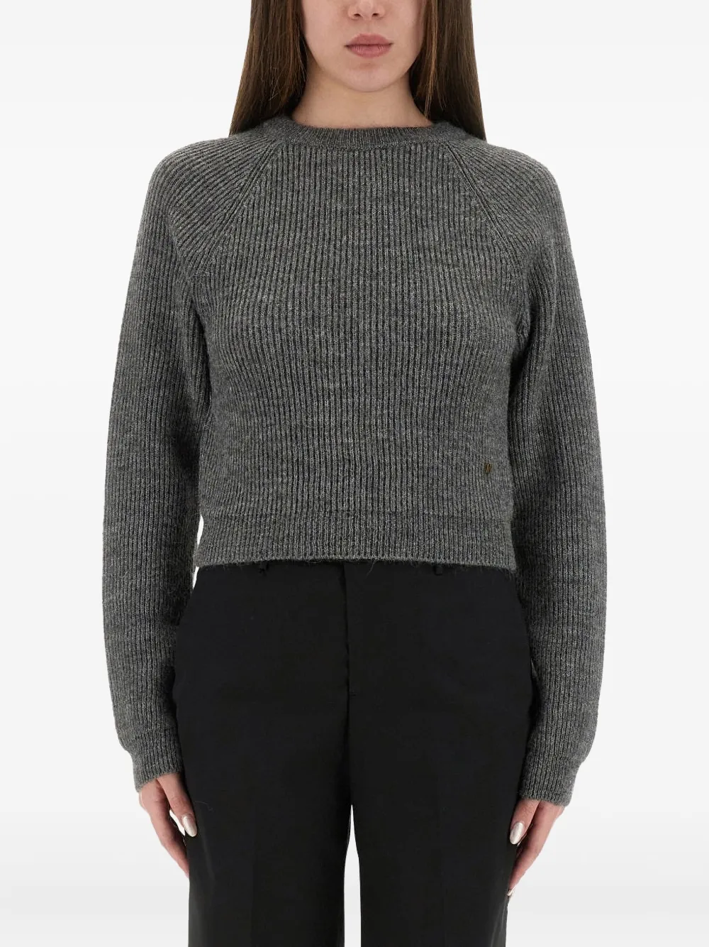 Moschino round-neck sweater - Grigio