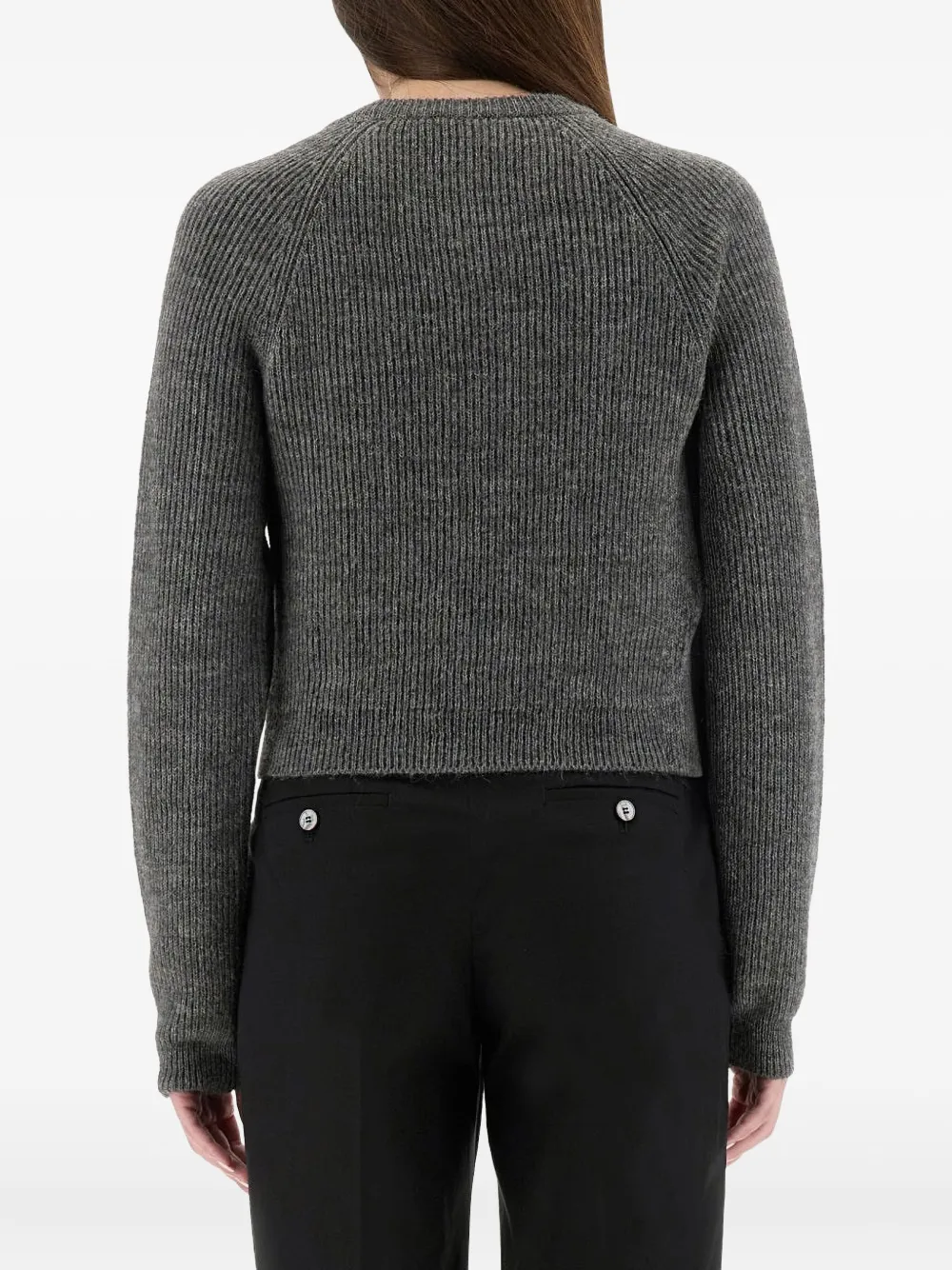 Moschino Sweater met ronde hals Grijs