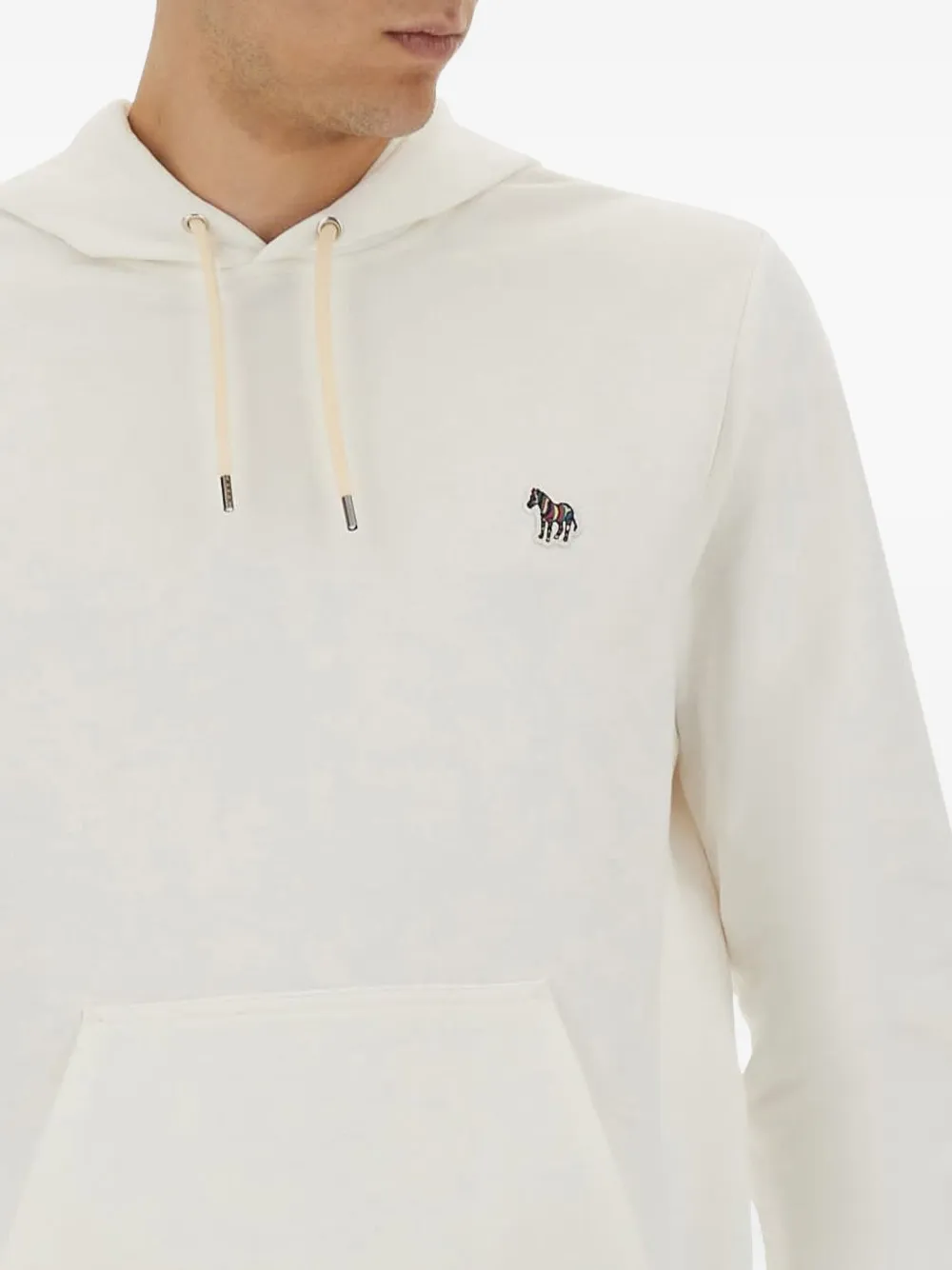 PS Paul Smith Hoodie met zebradetail Beige