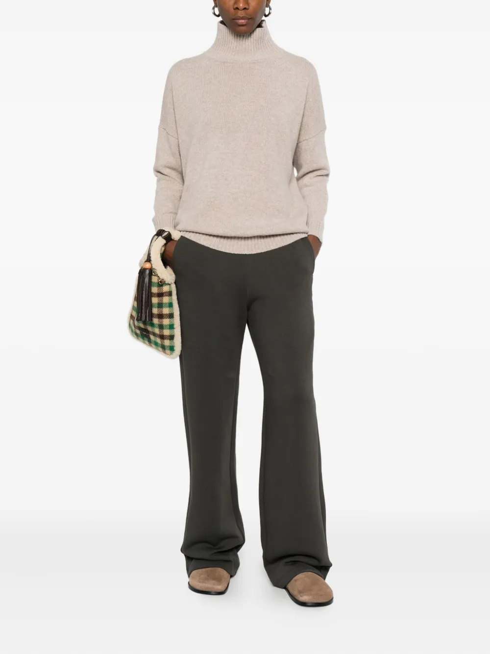 'S Max Mara Pompeo elastic-waistband pocket trousers - Groen