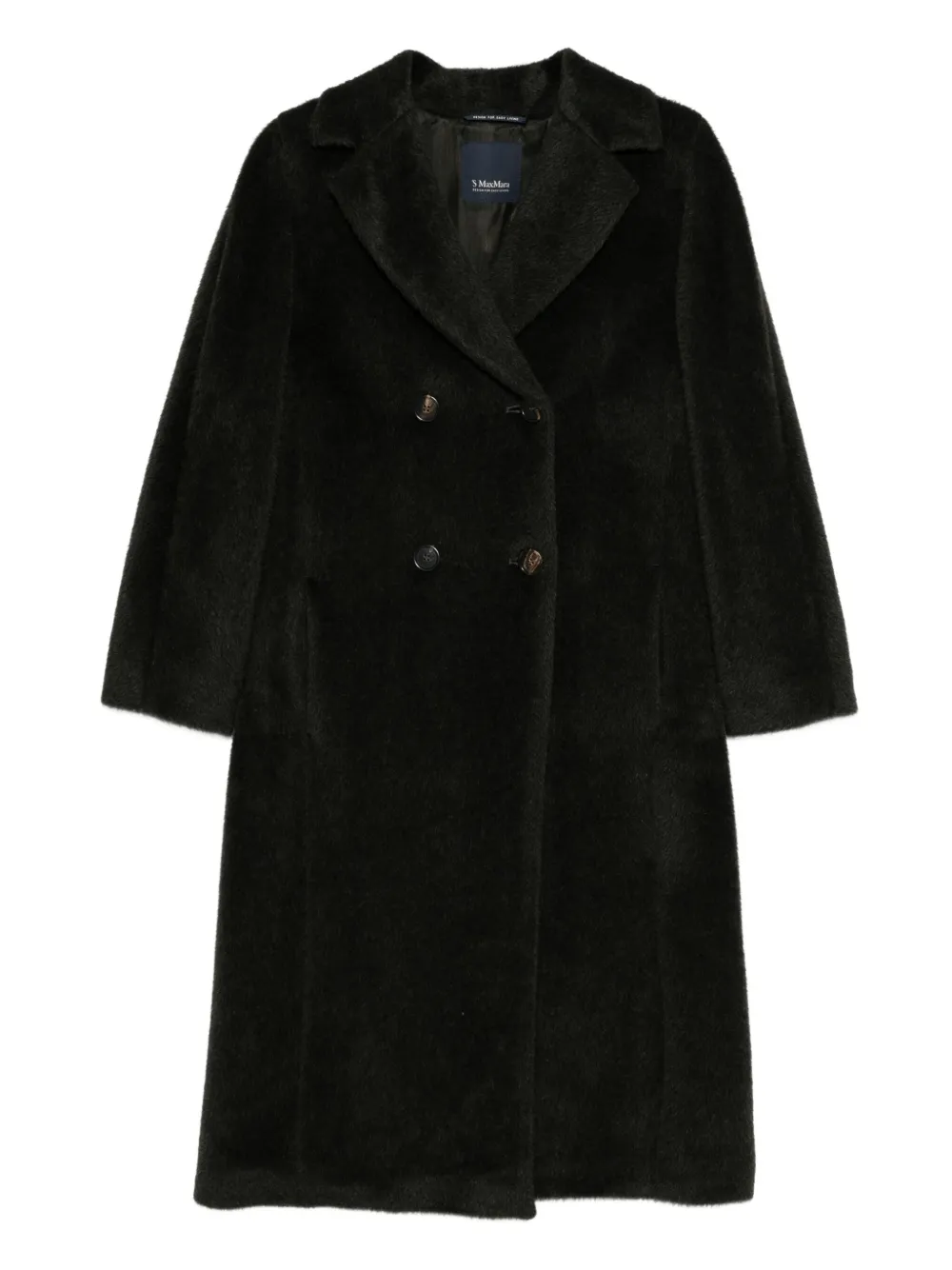 'S Max Mara abrigo con doble botonadura | verde | Image 1