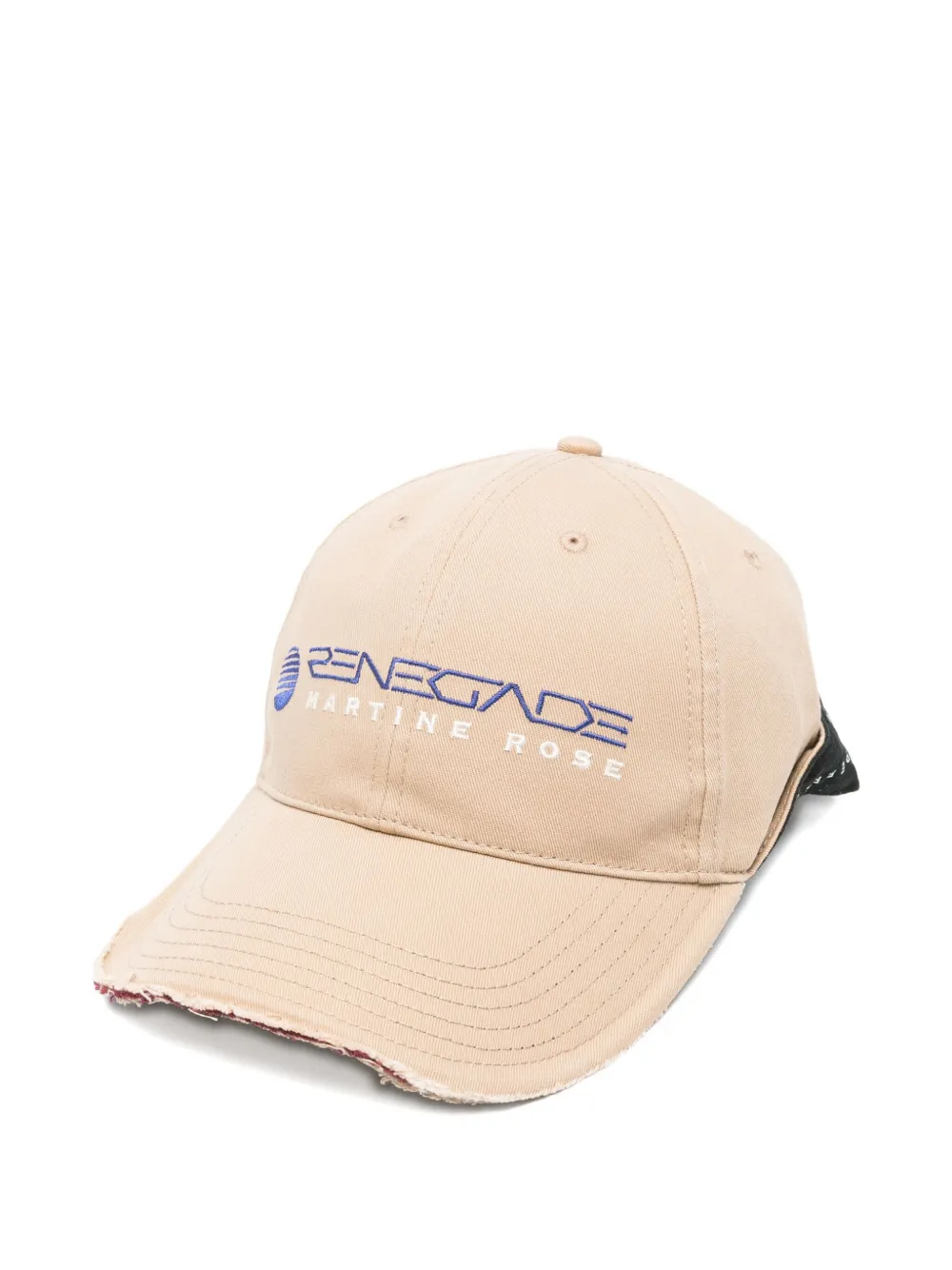 Martine Rose embroidered-logo baseball cap - Toni neutri