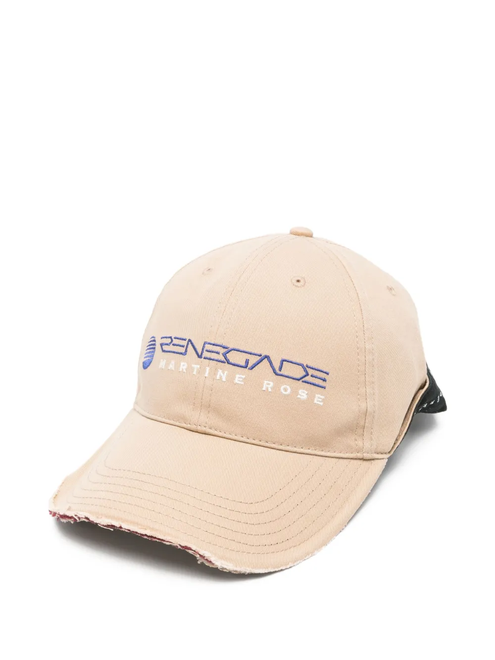 Martine Rose embroidered-logo baseball cap | Neutrals | Image 1