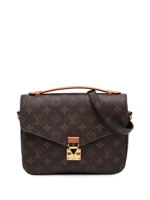 Louis Vuitton Pre-Owned 2020 Monogram Pochette Metis satchel