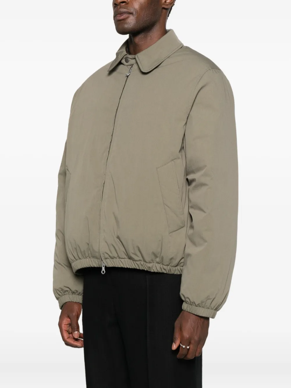 Our Legacy Zip-up Padded Jacket In Neutral
