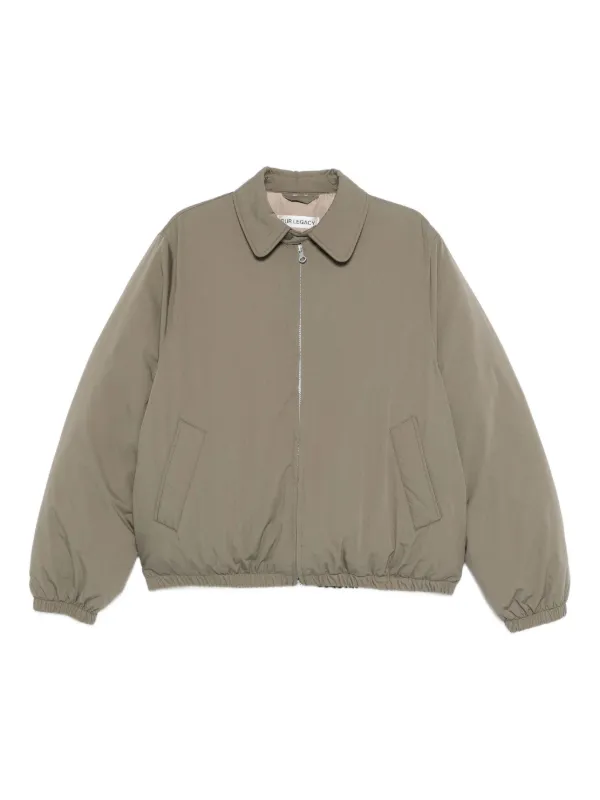 OUR LEGACY zip-up Padded Jacket | Neutrals | FARFETCH