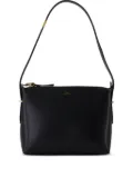 TOTEME top-handle calfskin shoulder bag - Black