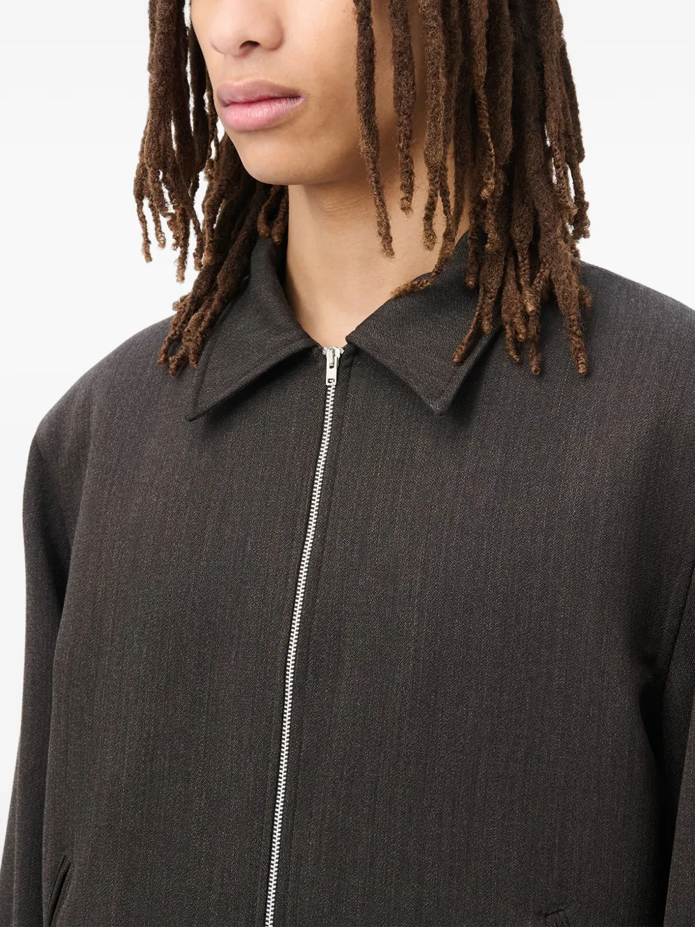 OUR LEGACY Jack met rits Bruin