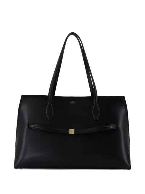 TOTEME top-handle stitched tote bag