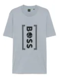 BOSS logo-print T-shirt - Grey