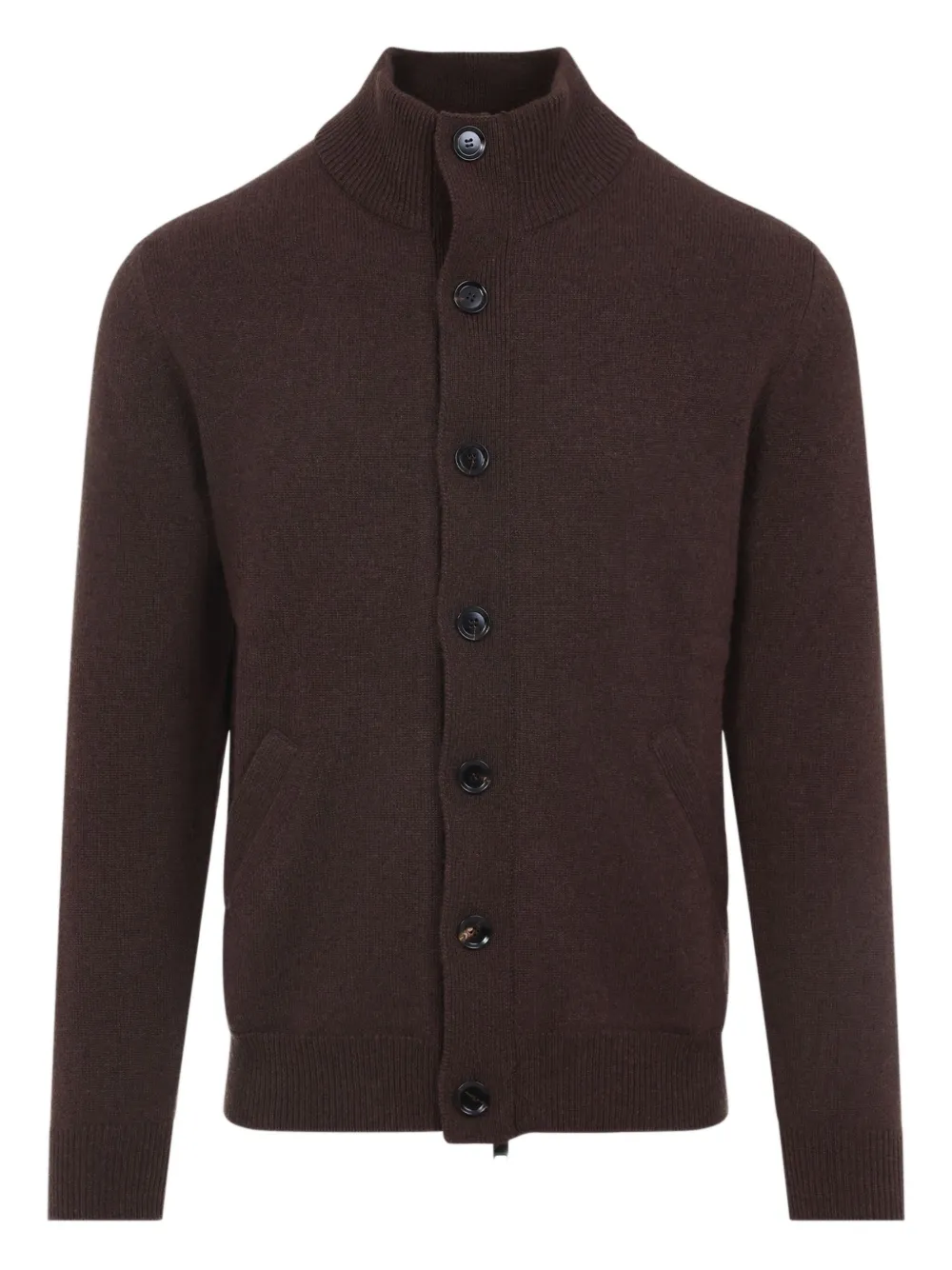 Brioni Vest met knopen Bruin
