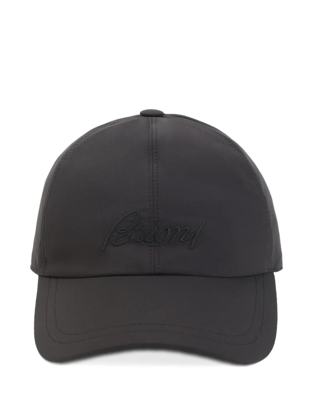 Brioni Pet met geborduurd logo Bruin