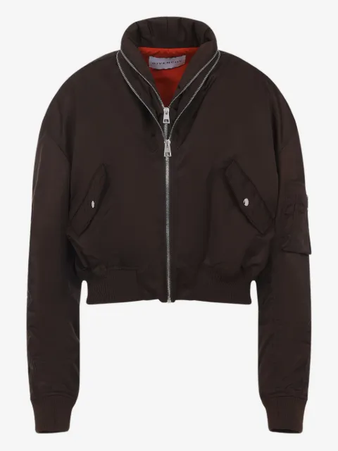 Givenchy zip-fastening bomber jacket