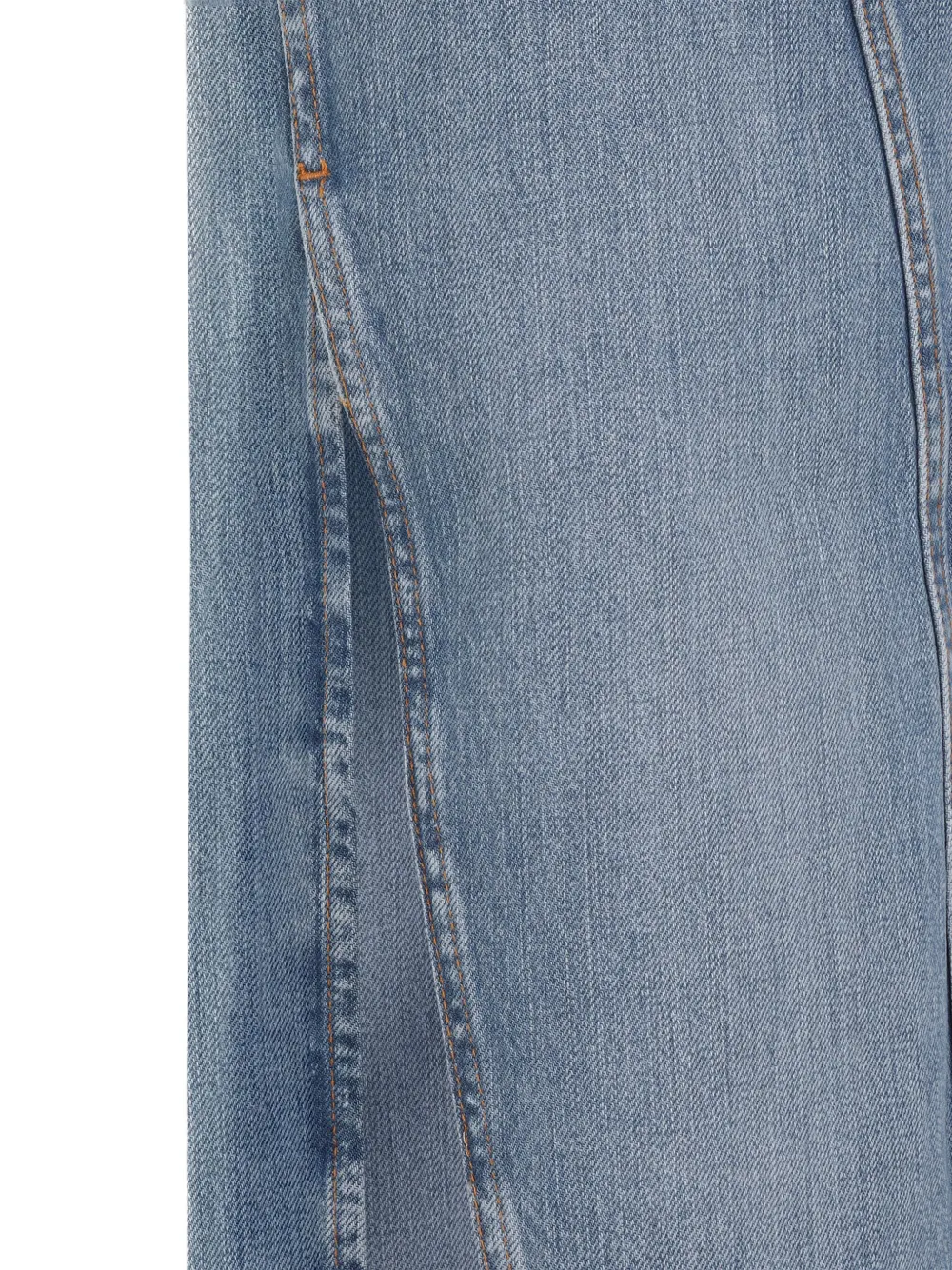 Givenchy Seams-details Maxi Denim Skirt