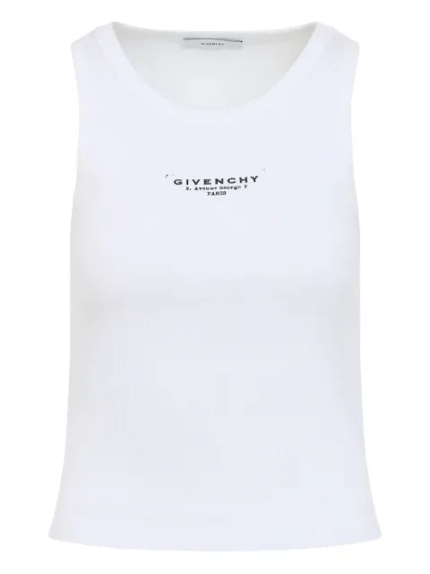 Givenchy ribbed logo top